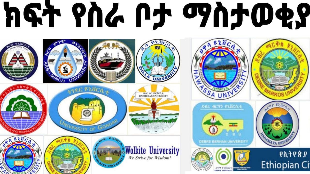 University Job Vacancy in Ethiopia 2021