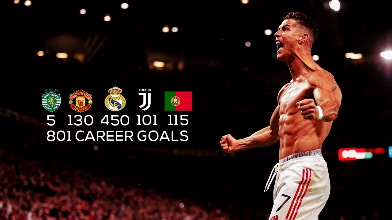 Cristiano Ronaldo All 801 Career Goals