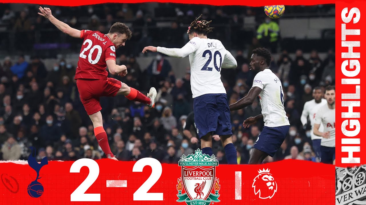 Highlights Tottenham 2-2 Liverpool